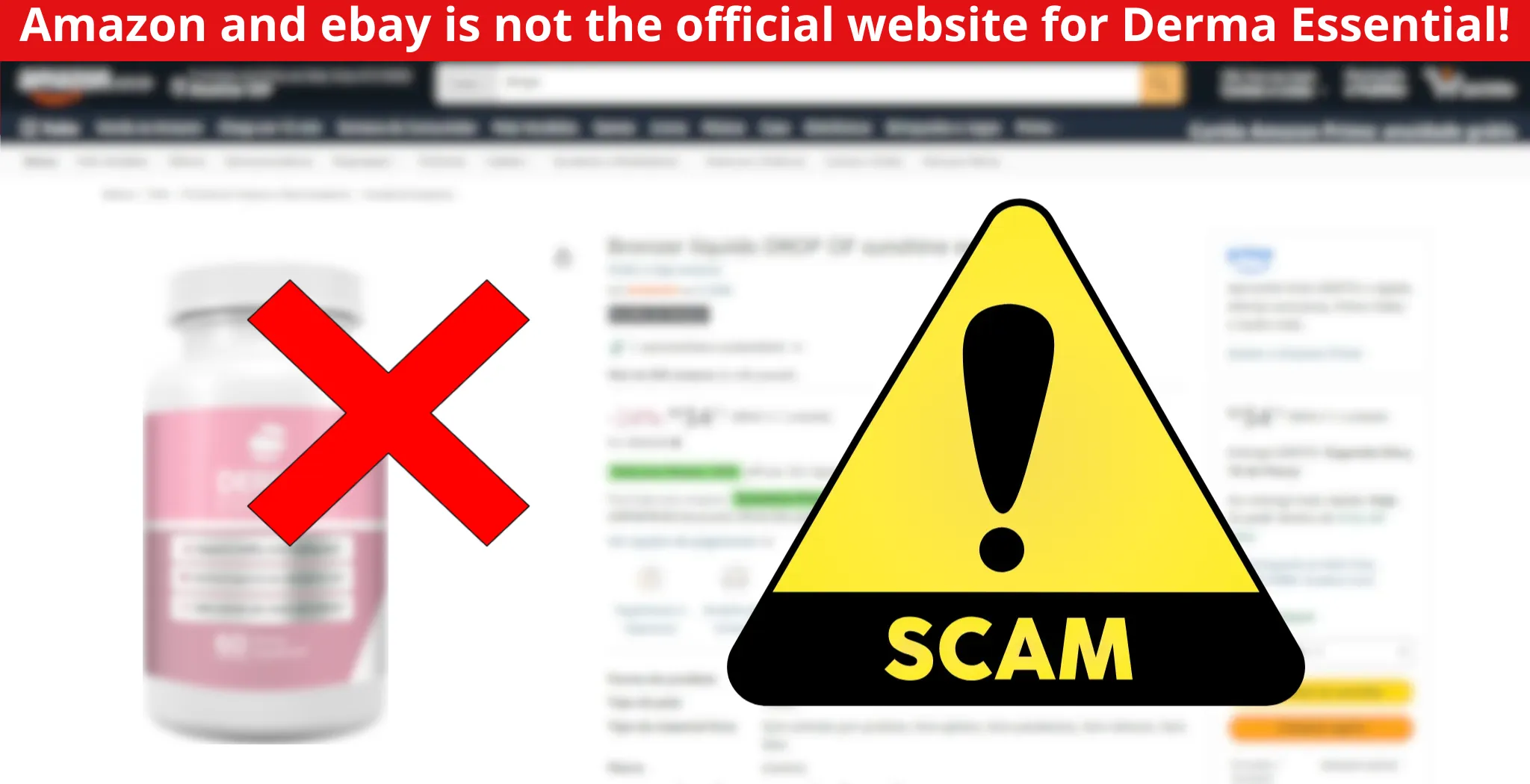 Derma Essential scam alert
