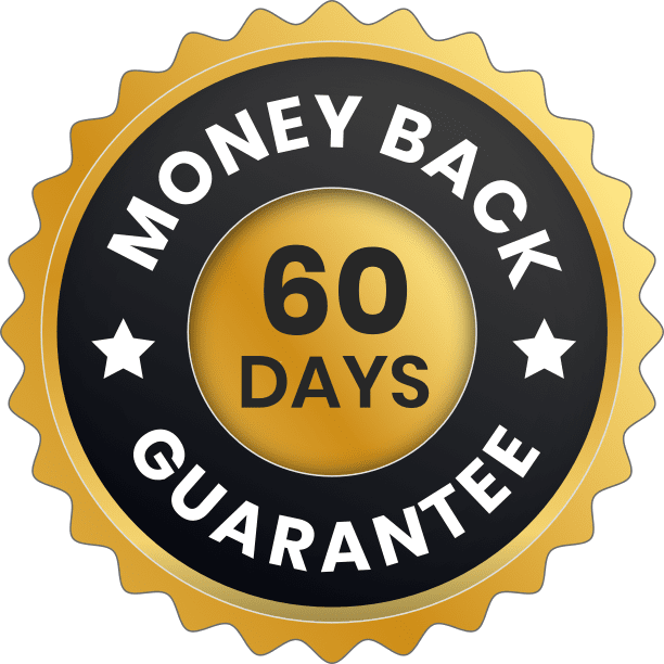 60-day money back guarantee